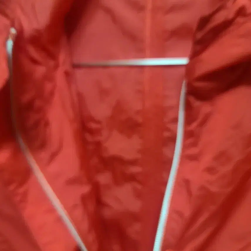 [BUNJANG] Travis Red Windbreaker Hooded Jacket / 트레비스빨간색 바람막이 후드 자켓