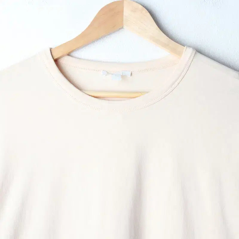 [BUNJANG] Cos Basic Short Sleeve T-Shirt - Apricot / W(M-XL) 코스 반팔 티셔츠 오버핏 살구색 무지-185F8