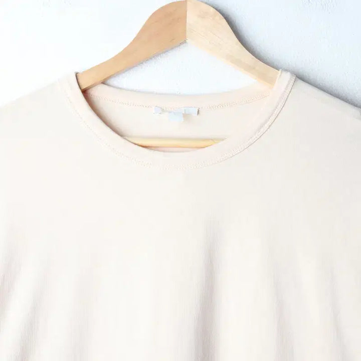 [BUNJANG] Cos Basic Short Sleeve T-Shirt - Apricot / W(M-XL) 코스 반팔 티셔츠 오버핏 살구색 무지-185F8