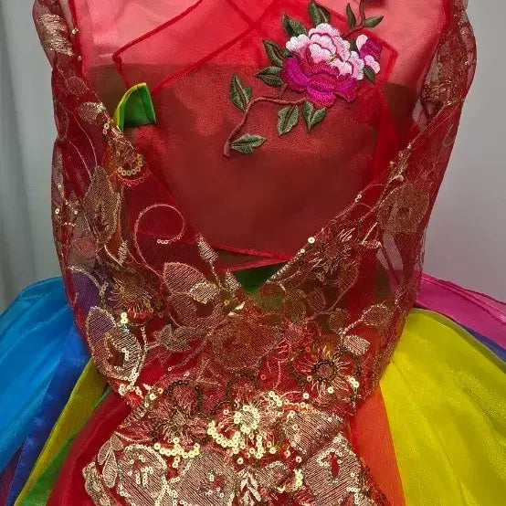 [BUNJANG] Fusion Hanbok Nanta Drum Costume / 퓨젼한복. 장구한복.난타북