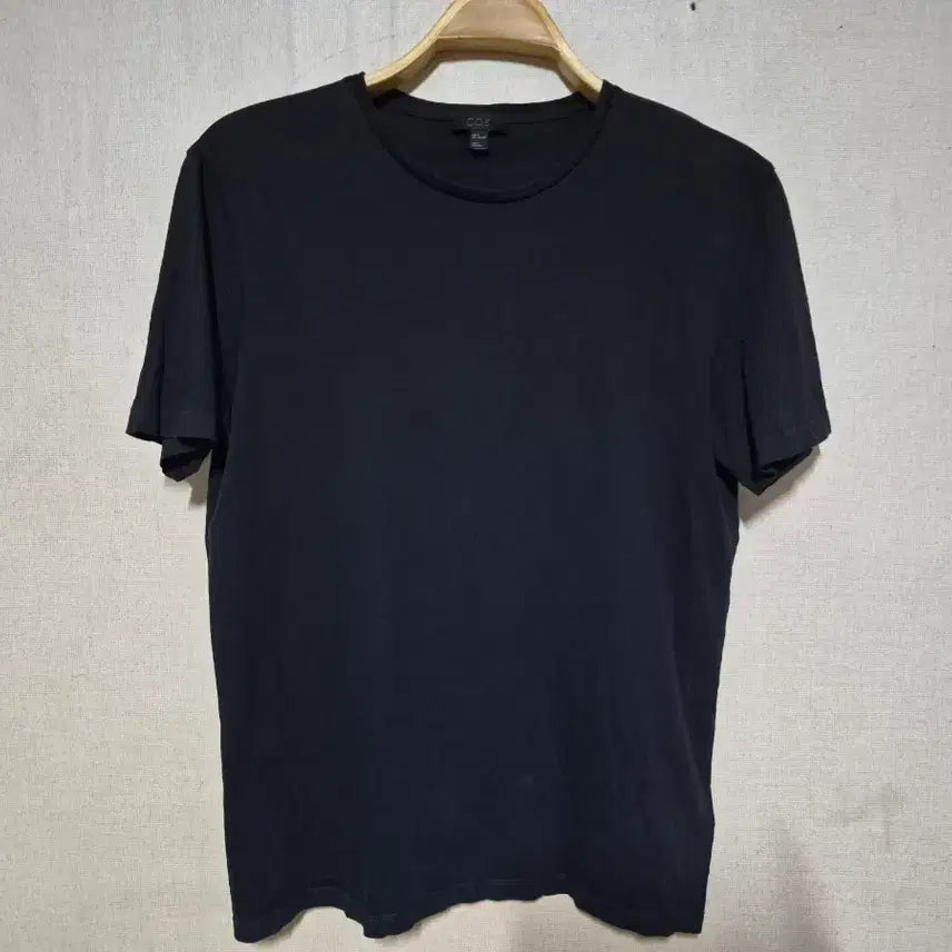 [BUNJANG] COS Black Short Sleeve T-shirt (M) / COS 블랙 반팔 티셔츠( M)