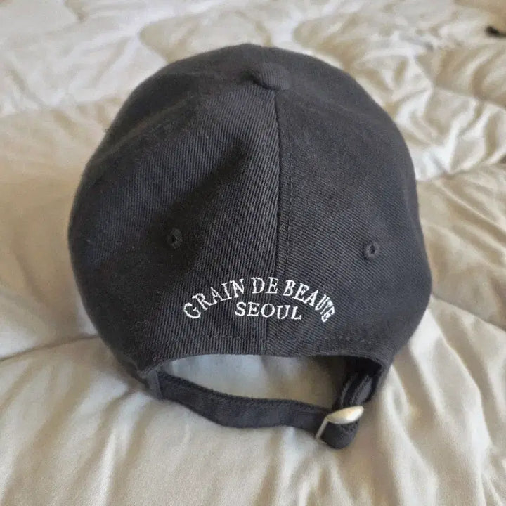[BUNJANG] Grain De Beaute Black Ball Cap / 그랑드보떼 블랙 볼캡 FREE 56~58cm (Made in Korea)