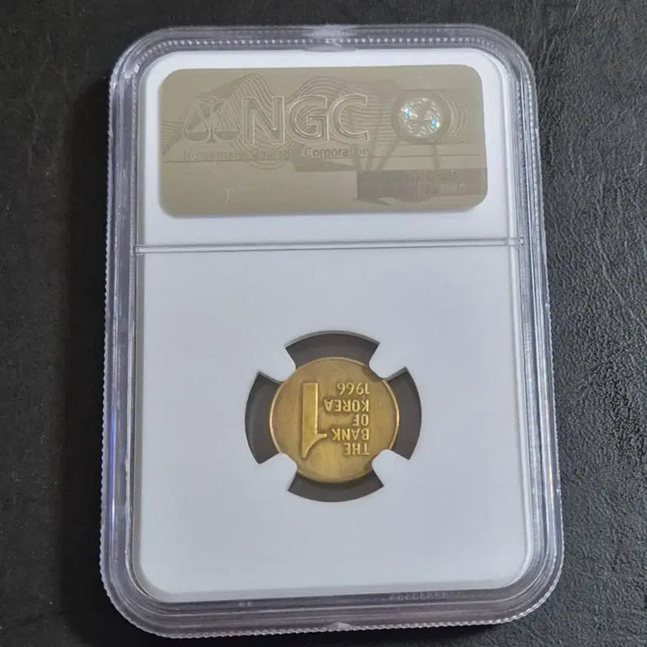 [BUNJANG] 1966 One Won Coin UNC Grade / 초년도 1966년 1주화 NGC 63등급