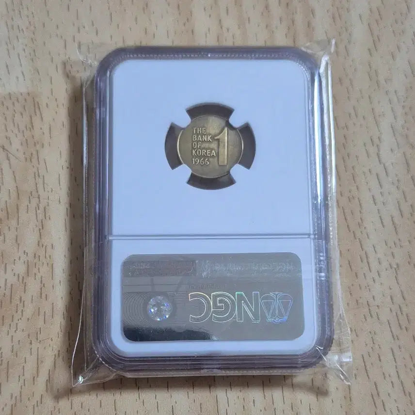 [BUNJANG] 1966 One Won Coin UNC Grade / 초년도 1966년 1주화 NGC 63등급