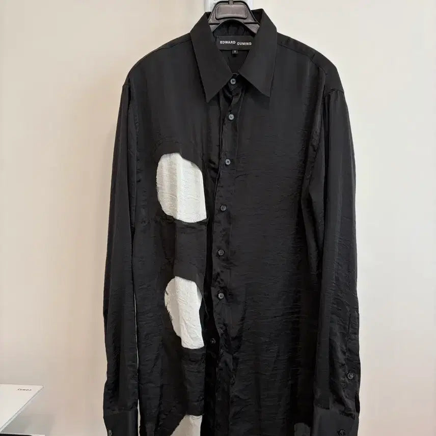 [BUNJANG] Edward Cuming Polka Dot Shirt / 에드워드 커밍 폴카닷 셔츠