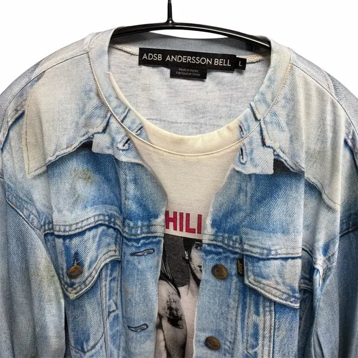 [BUNJANG] Andersson Bell Triumph Denim Jacket Long Sleeve / 앤더슨벨 데님 자켓 트리옹페 롱슬리브 L