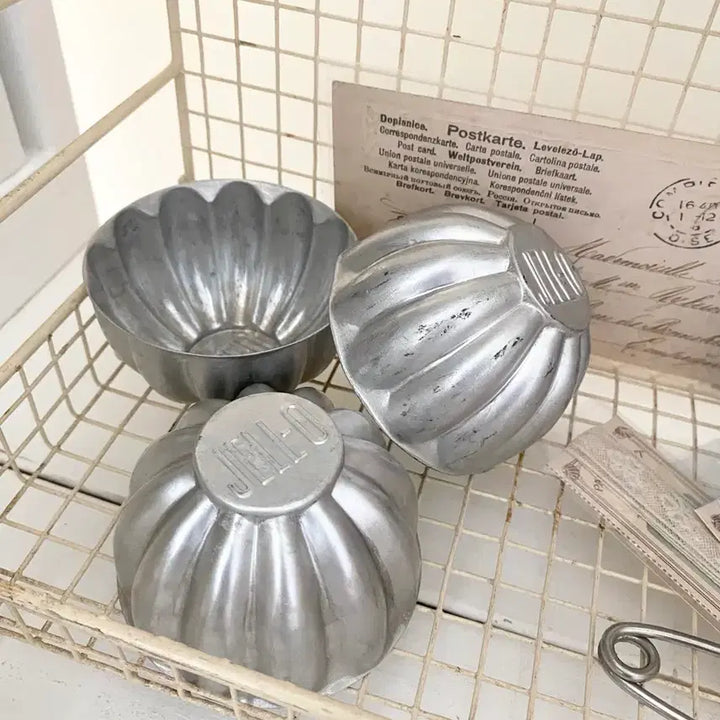 [BUNJANG] Vintage Jell-O Aluminum Mold / 빈티지 JELL-O 알루미늄 몰드