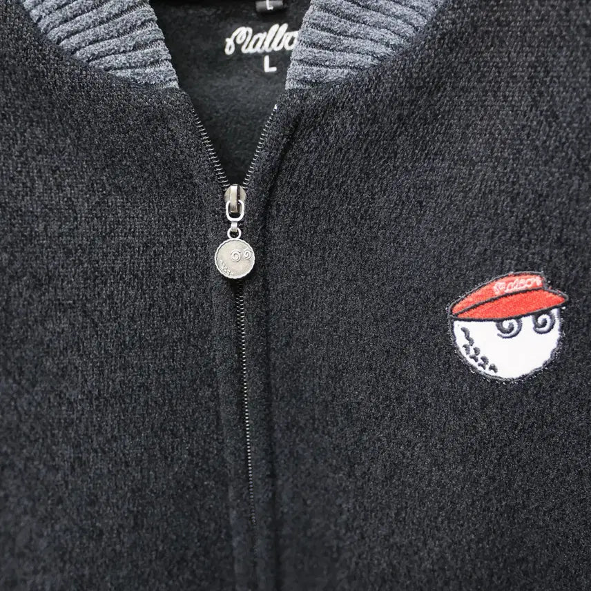 [BUNJANG] Malbon Malbon Zip-Up Knit Jacket / 아침 저녁 쌀쌀할 때 딱 좋은 말본 니트 자켓