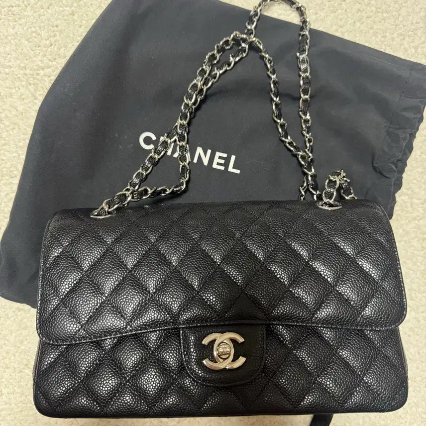 [SOLD OUT] (오늘만이가격)ㅍㄷ샵 샤넬 클미 캐비어 블랙