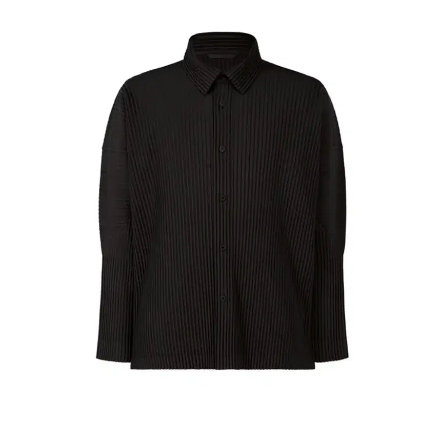 [BUNJANG] Homme Plissé October Shirt Black / 옴므플리세 10월 셔츠 블랙 3
