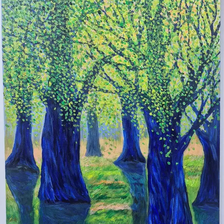 [BUNJANG] Summer Forest Painting / 여름숲