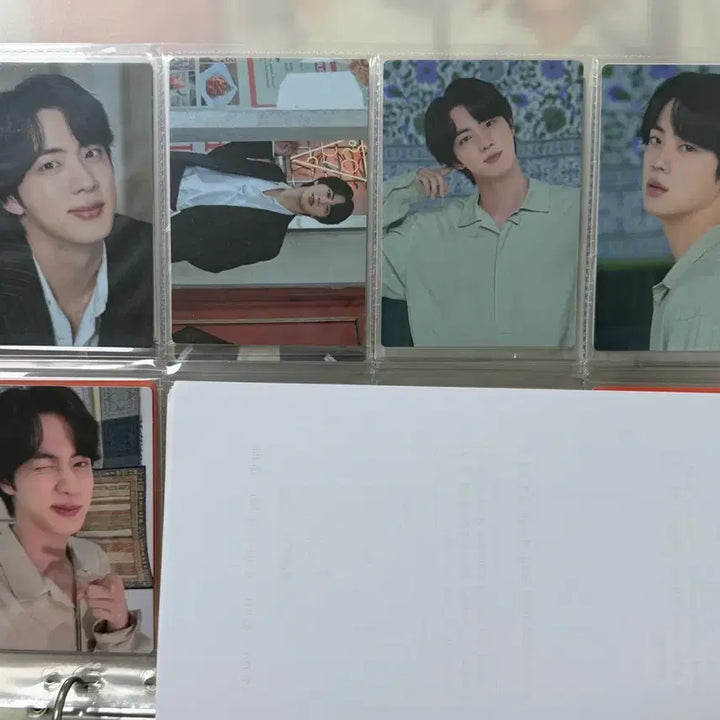 [BUNJANG] BTS Jin PERMISSION TO DANCE ON STAGE Mini Photocard Set / 방탄 석진 퍼투댄 온 스테이지 미니포카 드볼