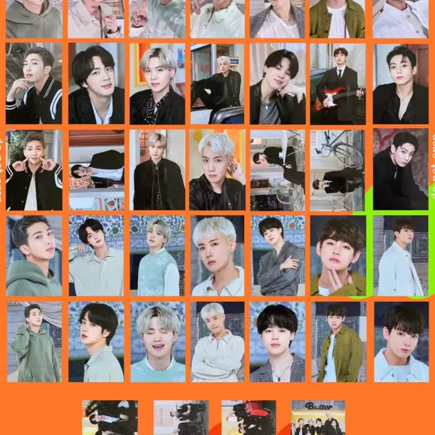 [BUNJANG] BTS Jin PERMISSION TO DANCE ON STAGE Mini Photocard Set / 방탄 석진 퍼투댄 온 스테이지 미니포카 드볼