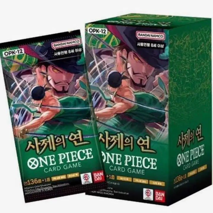 [BUNJANG] 반다이 한글판 원피스 카드 사제의 연 12탄 카톤 판매 OPK-12 / 반다이 한글판 원피스 카드 사제의 연 12탄 카톤 판매 OPK-12