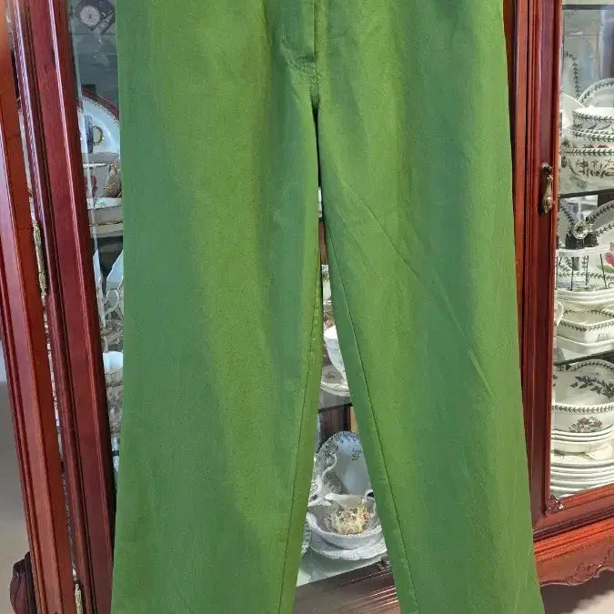 [BUNJANG] Fré Green Semi-Wide Pants (Size 55) / 그린 세미와이드 슬랙스(팬츠)(55)