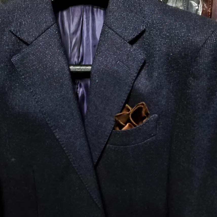 [BUNJANG] 반하트디알바자/이태리 트라발도 토냐 네이비 트위드 블레이져 자켓/100 / 반하트디알바자/이태리 트라발도 토냐 네이비 트위드 블레이져 자켓/100