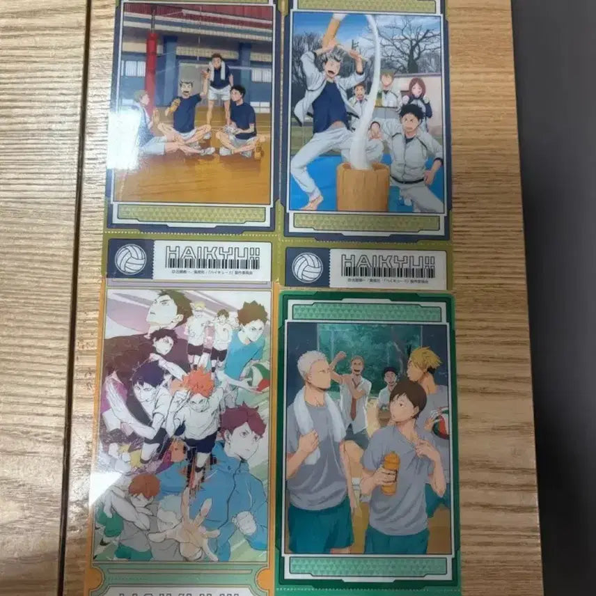 [SOLD OUT] 하이큐 비주얼 클리어 티켓카드 일괄 양도
