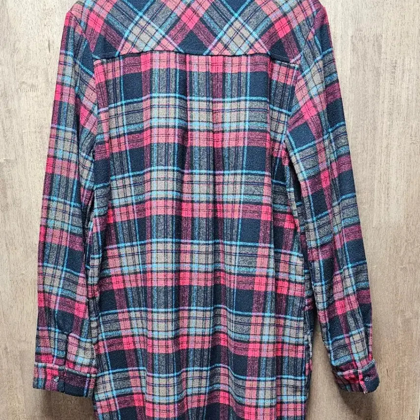 [SOLD OUT] 오버핏 체크 아우터/체크 자켓/남방/셔츠