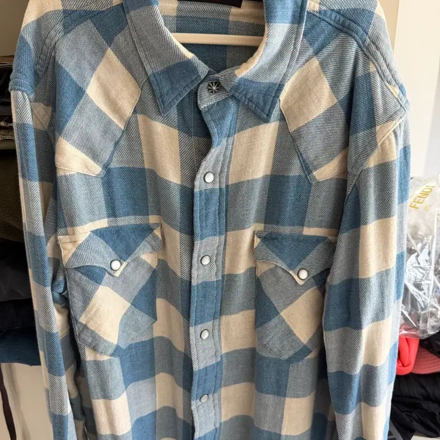 [SOLD OUT] RRL 플래드셔츠 M사이즈