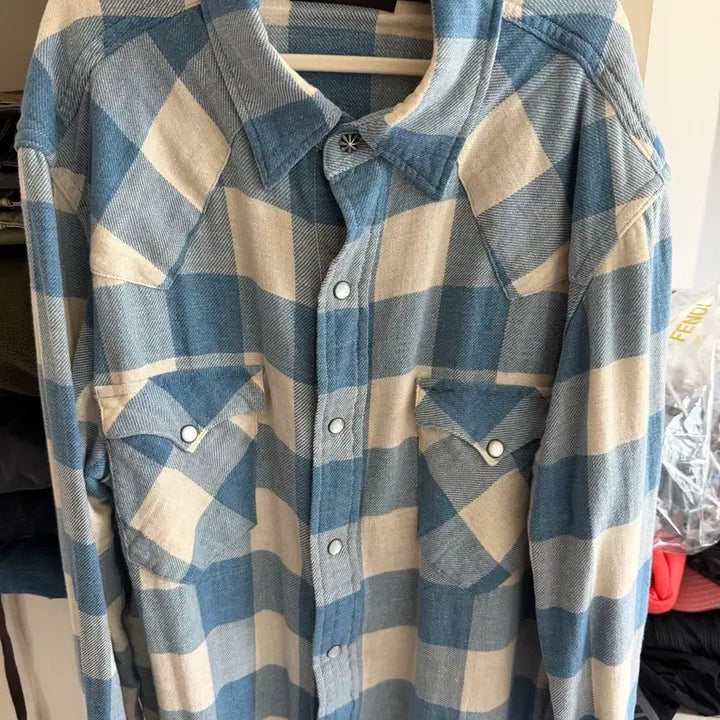 [SOLD OUT] RRL 플래드셔츠 M사이즈