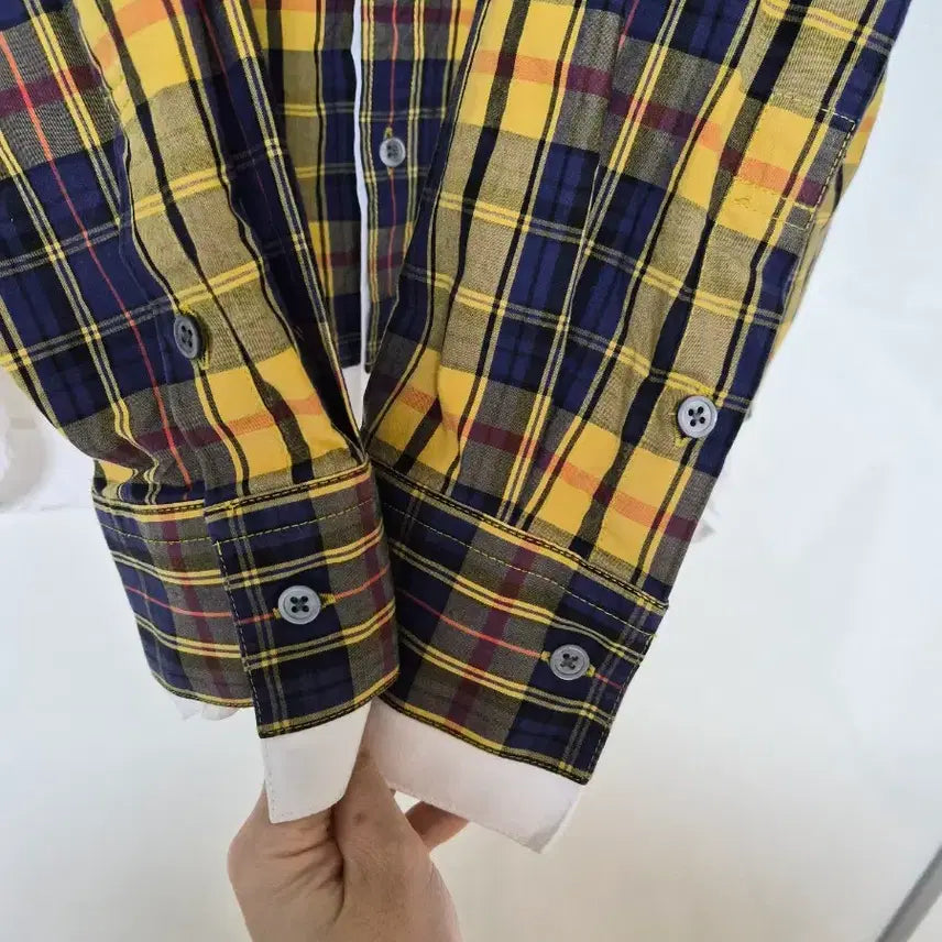 [BUNJANG] The Knit Company Checkered Shirt L / 더 니트 컴퍼니 체크 남방 L