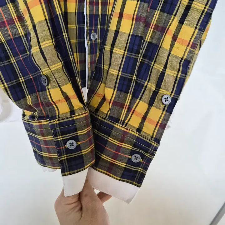 [BUNJANG] The Knit Company Checkered Shirt L / 더 니트 컴퍼니 체크 남방 L