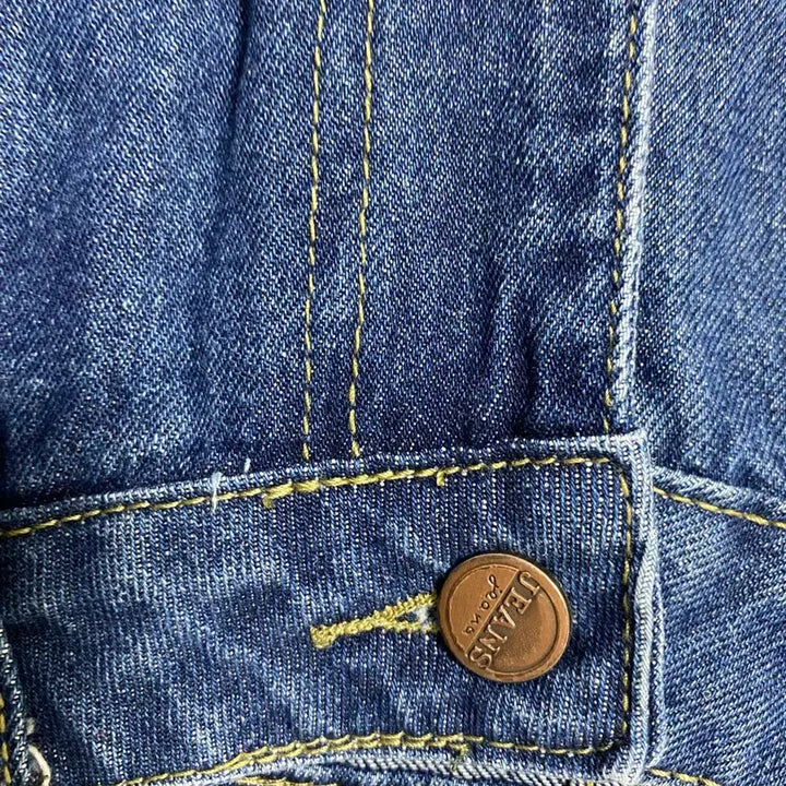 [BUNJANG] Wide Denim Jeans / 진청데님 와이드팬츠