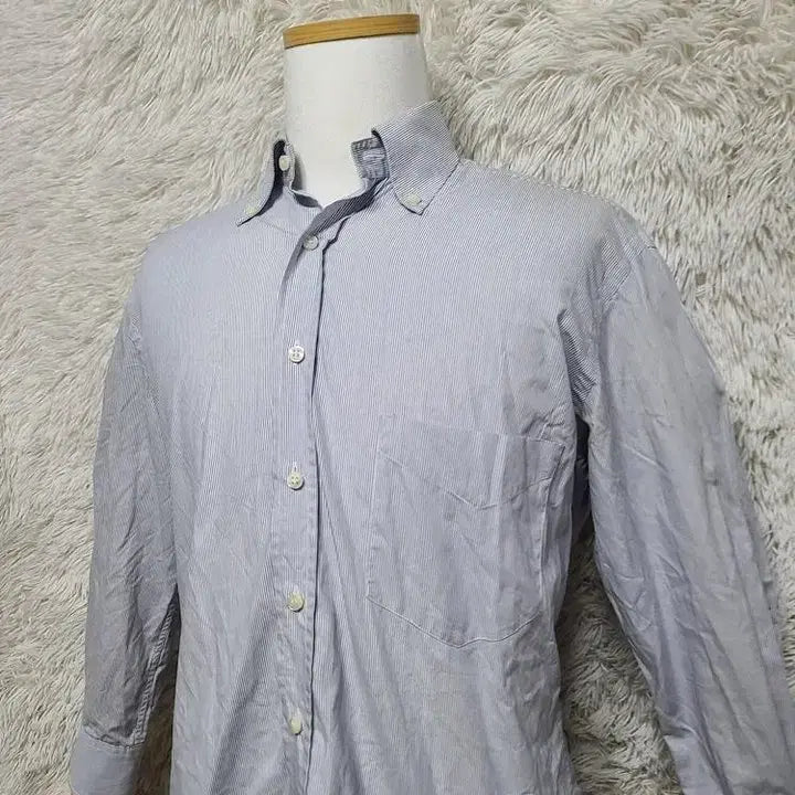 [BUNJANG] 발렌티노 정품 남자 봄춘추용 남성 스트라이프 긴팔남방티셔츠100 / 발렌티노 정품 남자 봄춘추용 남성 스트라이프 긴팔남방티셔츠100