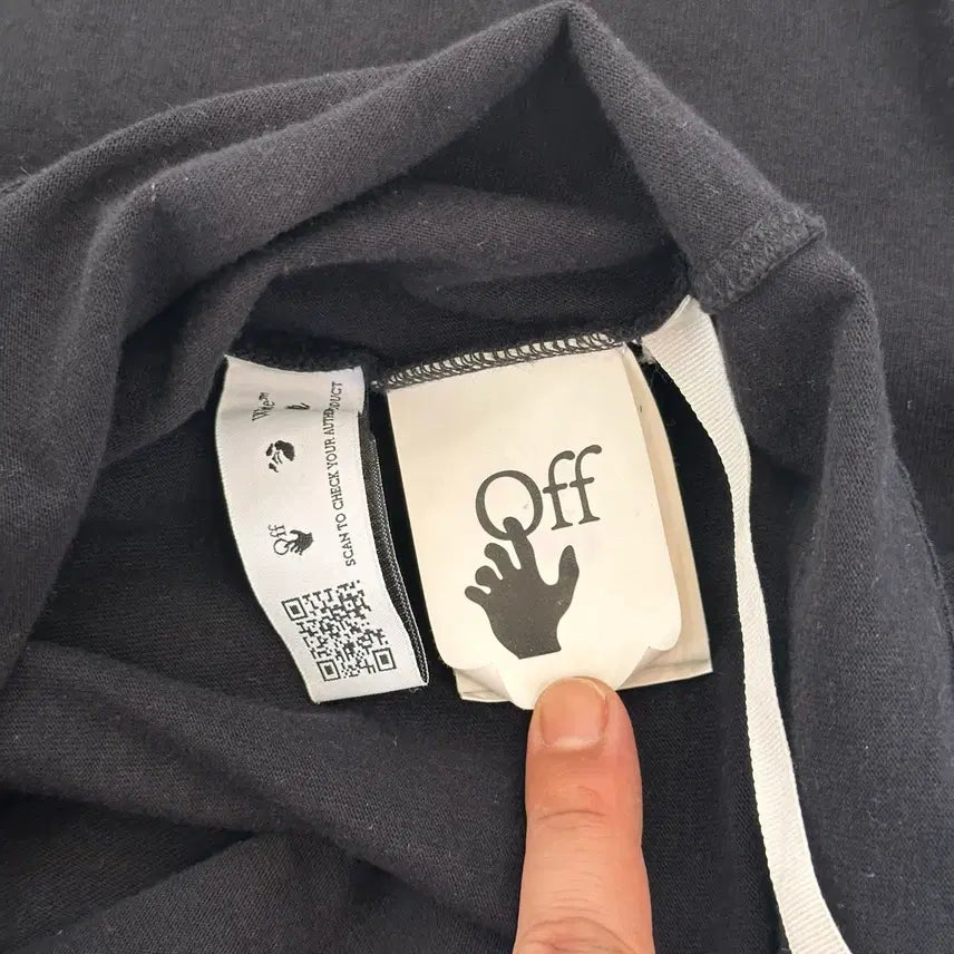 [SOLD OUT] 오프화이트 디아그 반팔티 오버핏 s