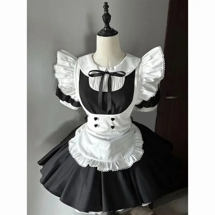 [BUNJANG] Subculture Maid Costume Set / 서브컬처 메이드복 코스프레 세트