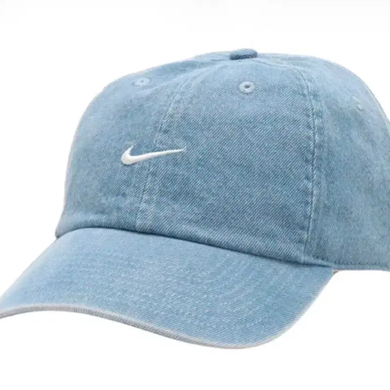 [BUNJANG] Nike Club Unstructured Light Wash Denim Ball Cap / 나이키 클럽 언스트럭처 연청 데님 볼캡