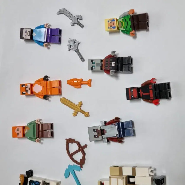 [BUNJANG] Lego Minecraft Minifigure Bundle Set / 레고 마인크래프트 미니피규어 일괄