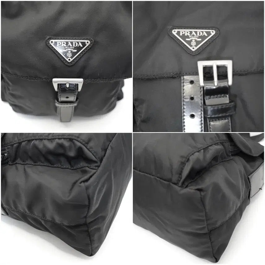 [BUNJANG] Prada Nylon Messenger Bag - Black / [정품]프라다 나일론 크로스백 메신저백 주우재백 _ 001