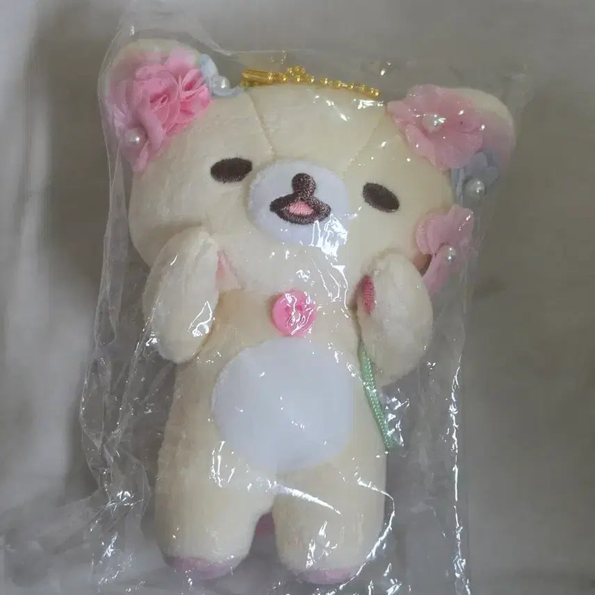 [BUNJANG] Korilakkuma Flower Marche Series Keyring / 한정 플라워마르쉐 시리즈 코리락쿠마 키링