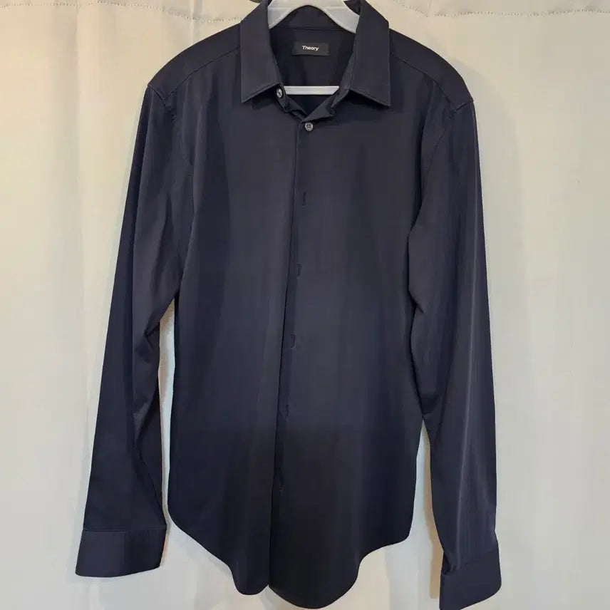 [SOLD OUT] Theory 띠어리 네이비 남성 셔츠