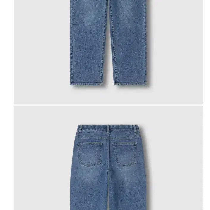 [SOLD OUT] 스트레이트 크롭 데님팬츠
