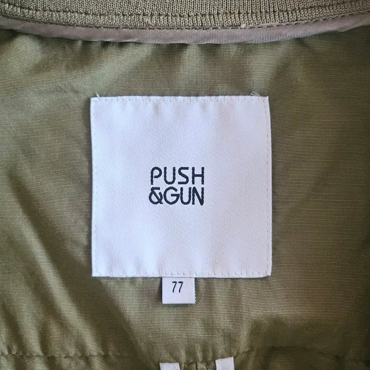 [BUNJANG] Push and Gun Bomber Jacket / 푸시앤건  봄버 자켓