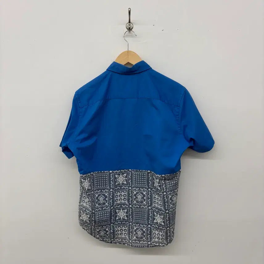 [SOLD OUT] 디키즈 블루 패턴 반팔 셔츠 공용M