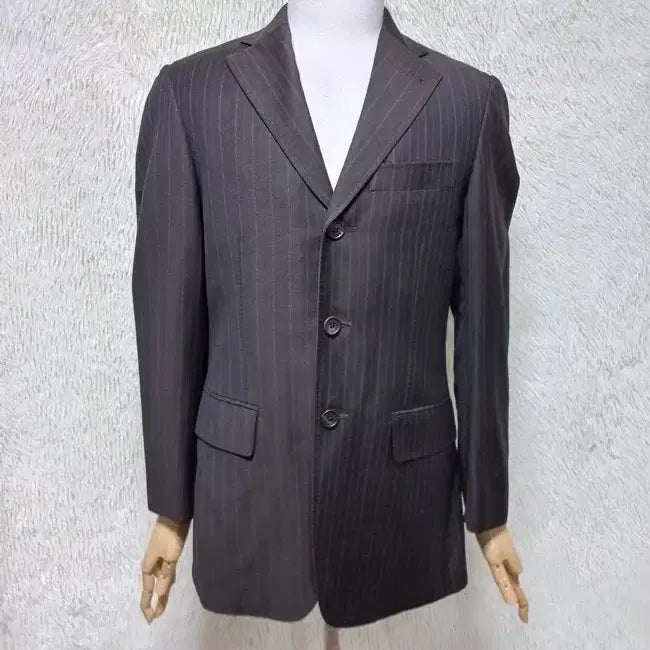[BUNJANG] Paul Smith Ermenegildo Zegna Striped Suit Jacket / 폴스미스 에르메네질도 제냐원단 정품 남성남자 스트라이프 정장자켓90