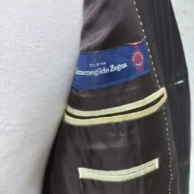 [BUNJANG] Paul Smith Ermenegildo Zegna Striped Suit Jacket / 폴스미스 에르메네질도 제냐원단 정품 남성남자 스트라이프 정장자켓90