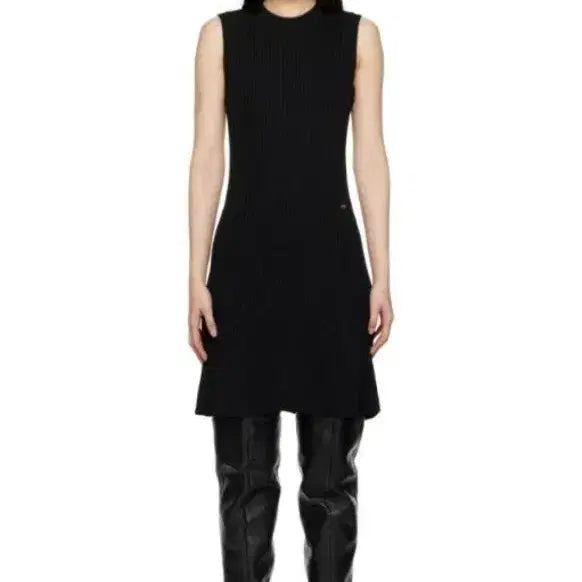 [BUNJANG] RECTO Crew Neck Mini Dress / L) 렉토 RECTO 원피스 블랙 크루넥 미니 드레스