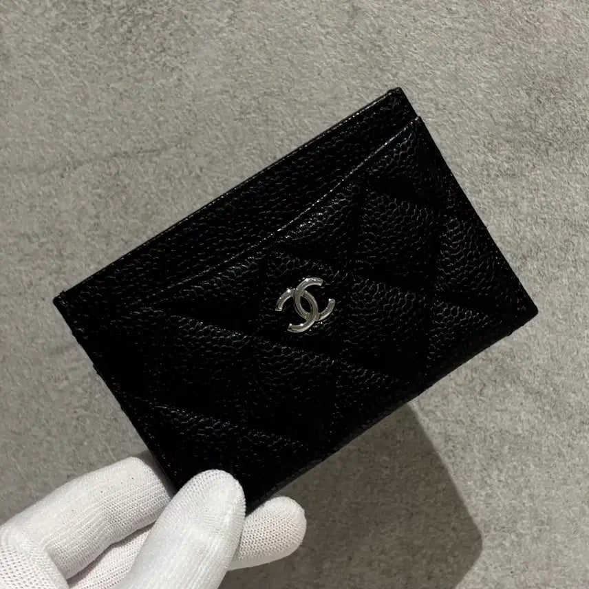 [BUNJANG] Chanel Classic Caviar Card Wallet / { OS / 신형 / 새상품급 } 샤넬 클래식 캐비어 카드지갑