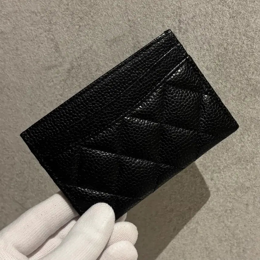 [BUNJANG] Chanel Classic Caviar Card Wallet / { OS / 신형 / 새상품급 } 샤넬 클래식 캐비어 카드지갑