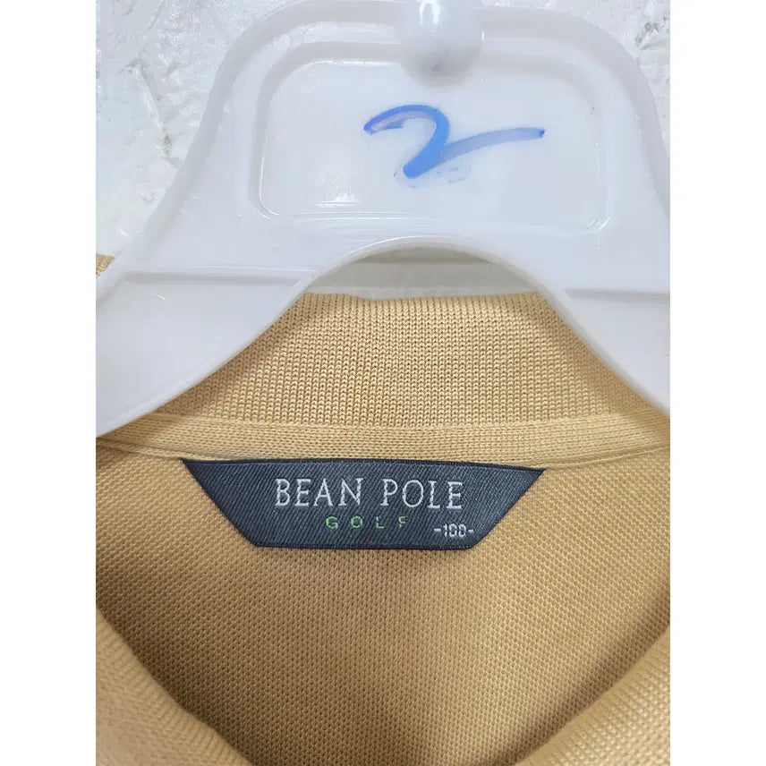 [BUNJANG] Beanpole Beige Polo Shirt / 100 빈폴 베이지 카라티 C982