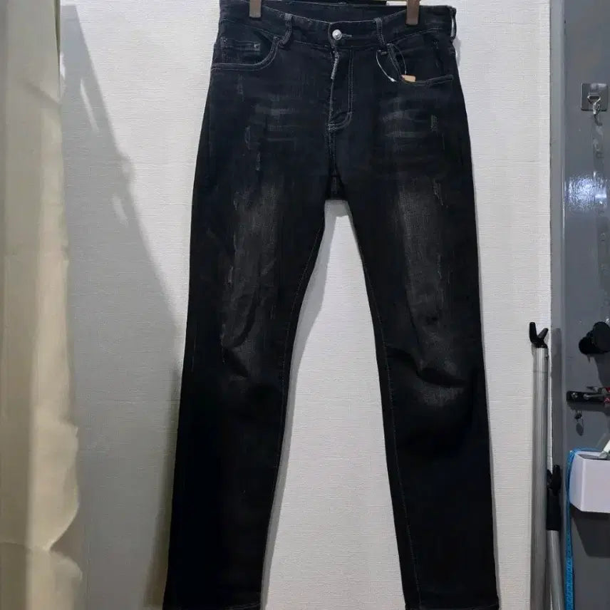 [BUNJANG] Dsquared2 Black Denim Jeans 32 / 디스퀘어드2 흑청바지 32