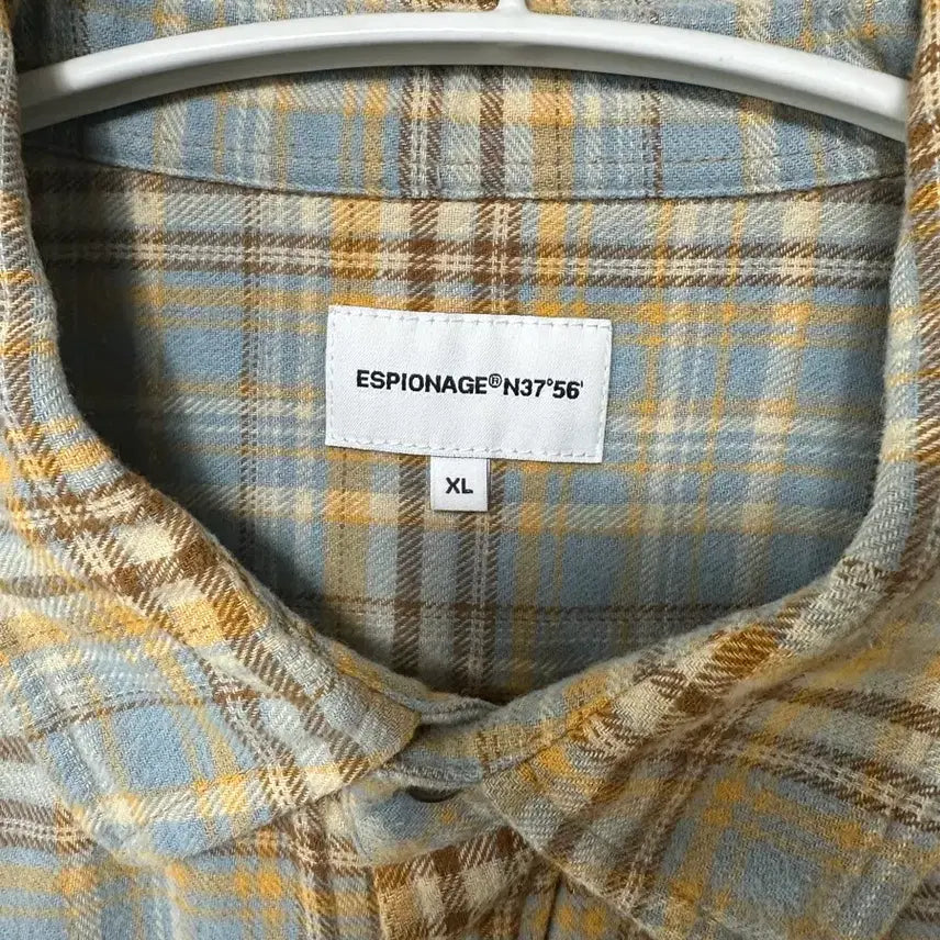 [BUNJANG] ESPIONAGE Checkered Shirt XL / ESPIONAGE 체크 셔츠 XL