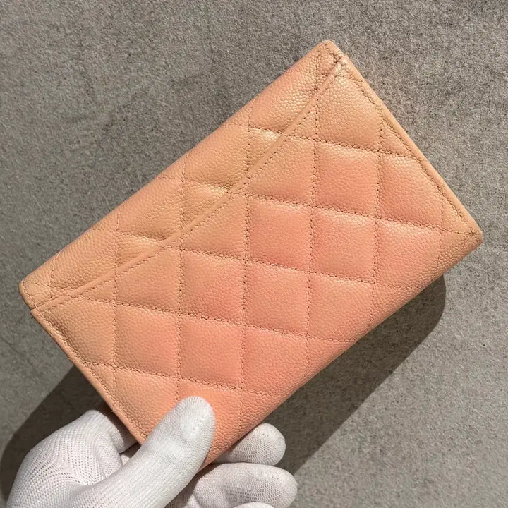 [BUNJANG] Chanel Caviar Flap Wallet / { OS / 신형 } 샤넬 캐비어 플랩 반지갑