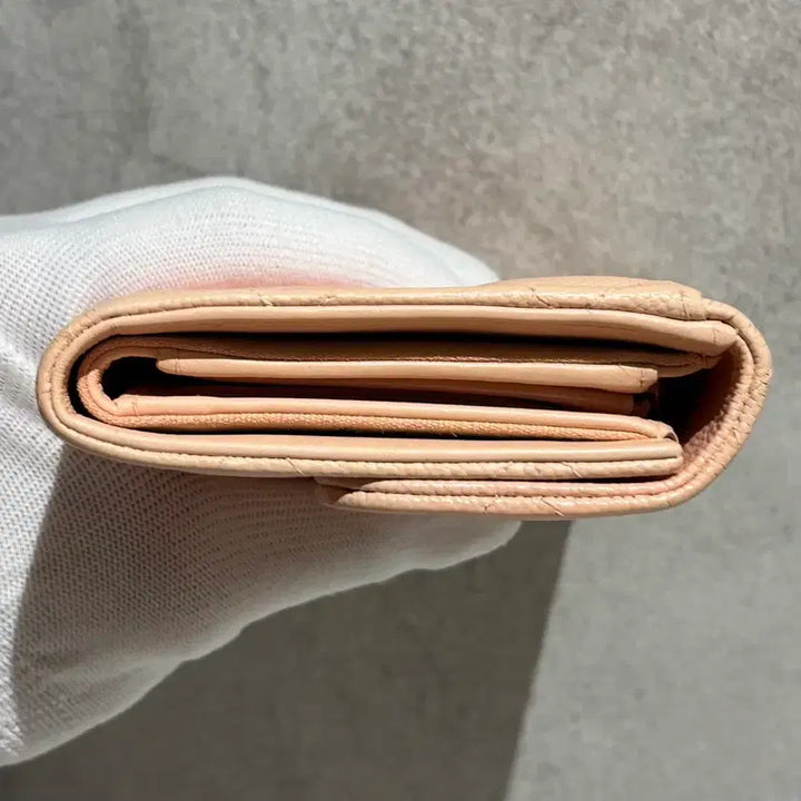 [BUNJANG] Chanel Caviar Flap Wallet / { OS / 신형 } 샤넬 캐비어 플랩 반지갑