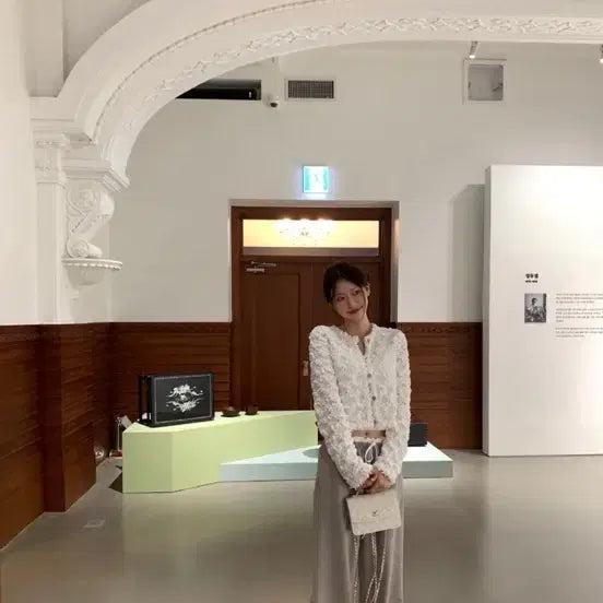 [BUNJANG] LePlain New Sozo Gray Wide Slacks / 르플레인 뉴소조 그레이
