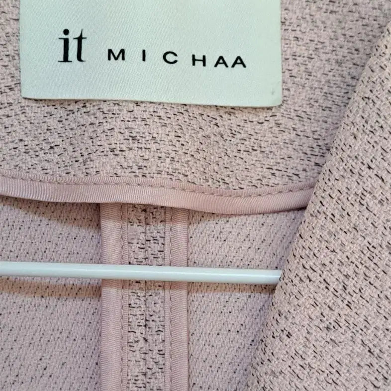 [BUNJANG] IT Misha Pink Tweed Suit Set / it 미샤 핑크 트위드 정장 세트